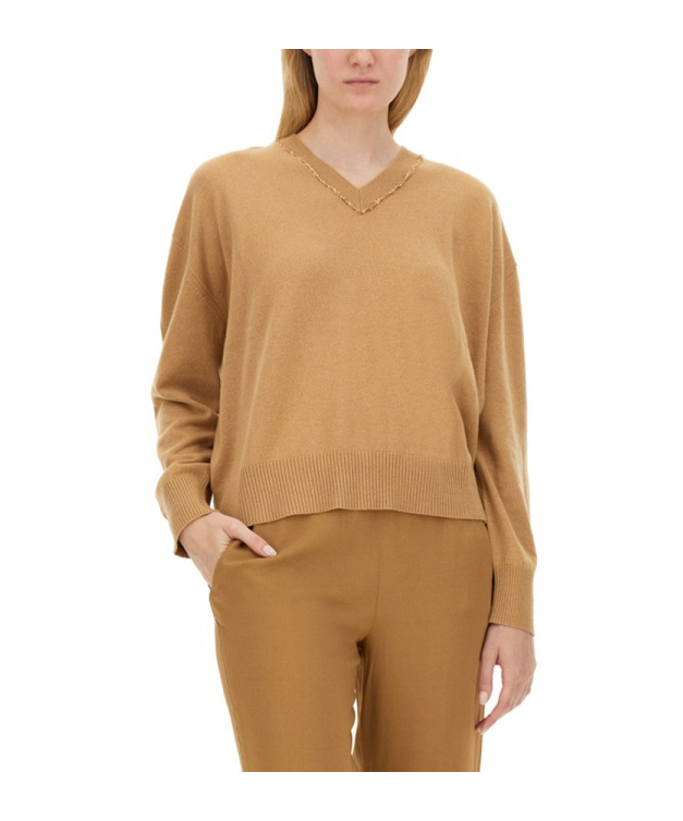 Fabiana Filippi Sweaters In Nude