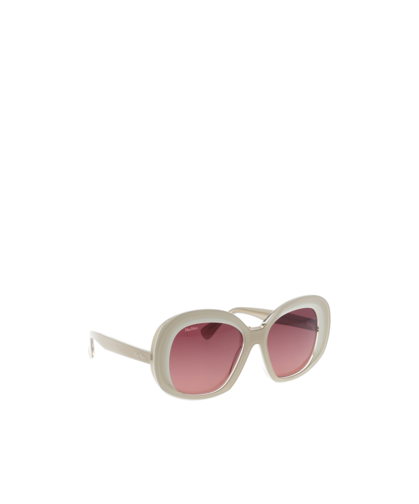 Max Mara Logo Sunglasses In Pink