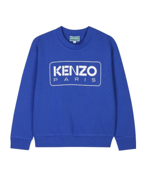 Kenzo Logo-print Sweatshirt In Blue
