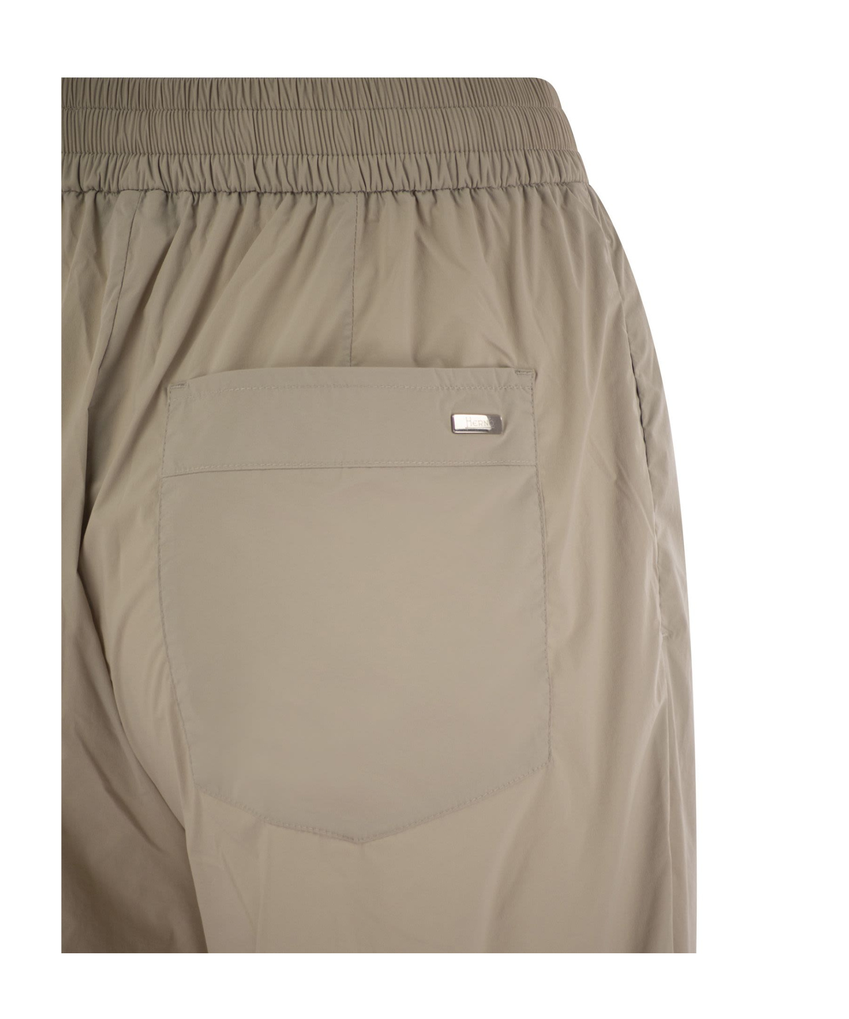 Herno Women's Stretch Nylon Trousers In Nude