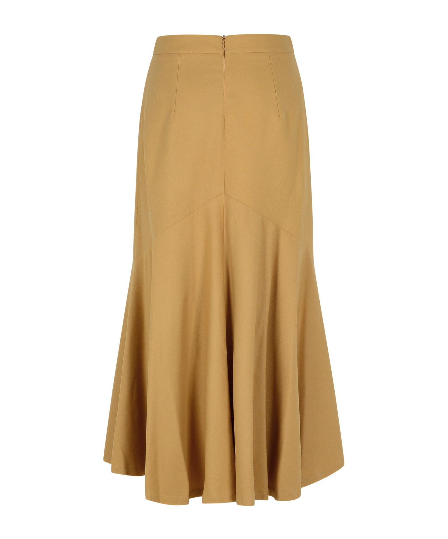 Patou Wool-blend Midi Mermaid Skirt