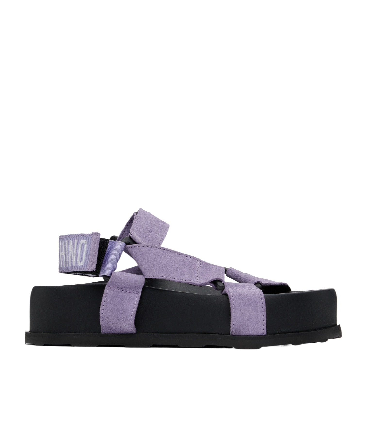 Moschino Sporty Sandals In Black
