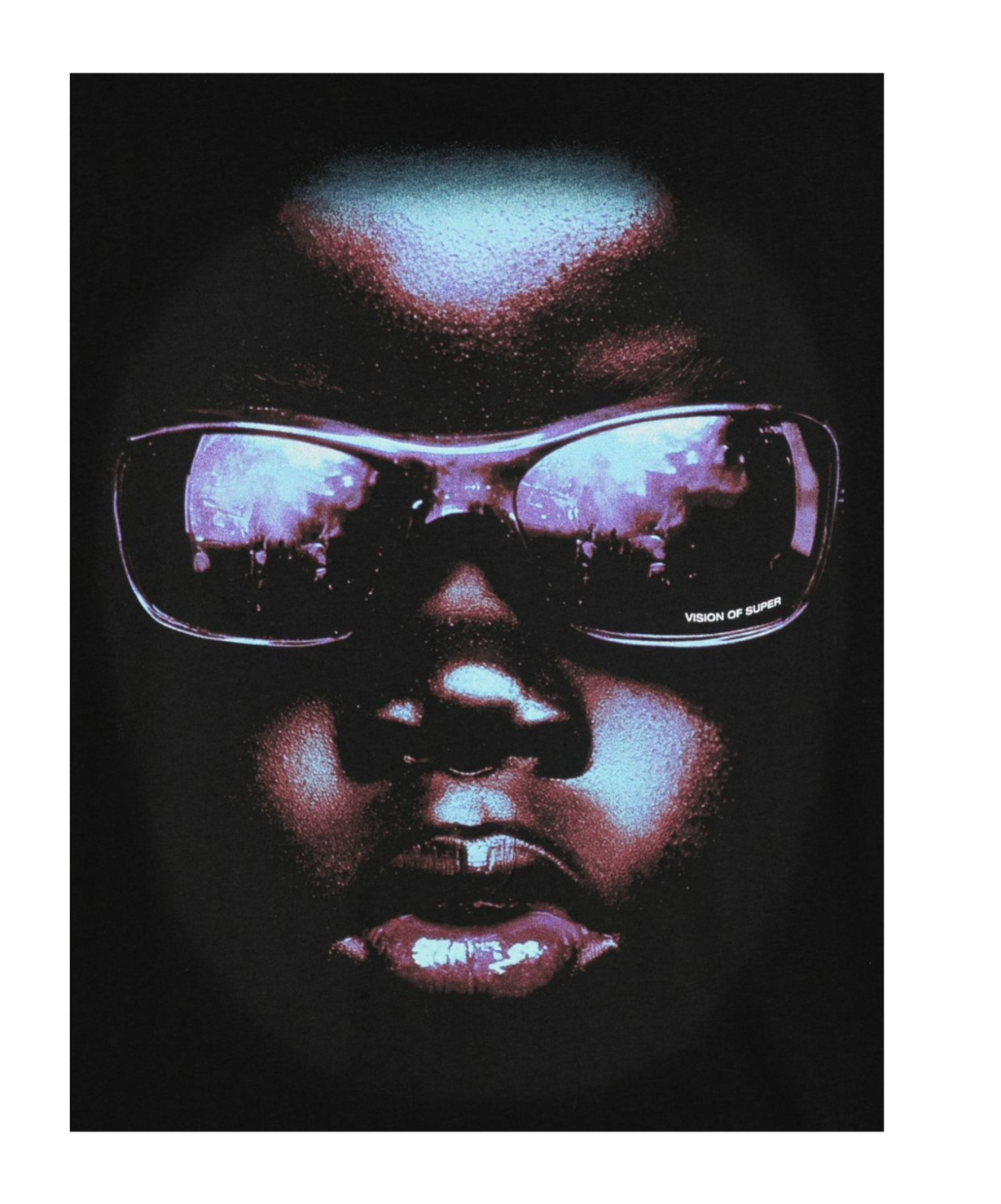 Vision Of Super Crew Neck T-shirt In Black
