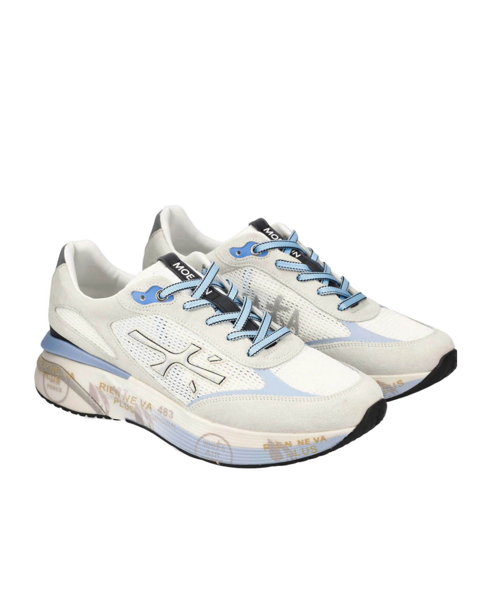Premiata Moe Run 7299 In White