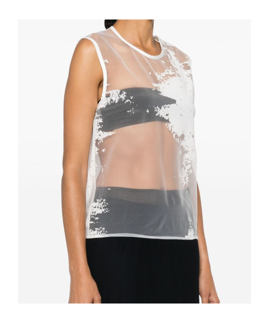 ANN DEMEULEMEESTER TRANSLUCENT VEST