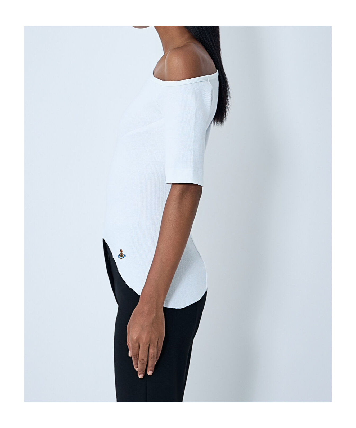 Vivienne Westwood Logo Motif T-shirt In White