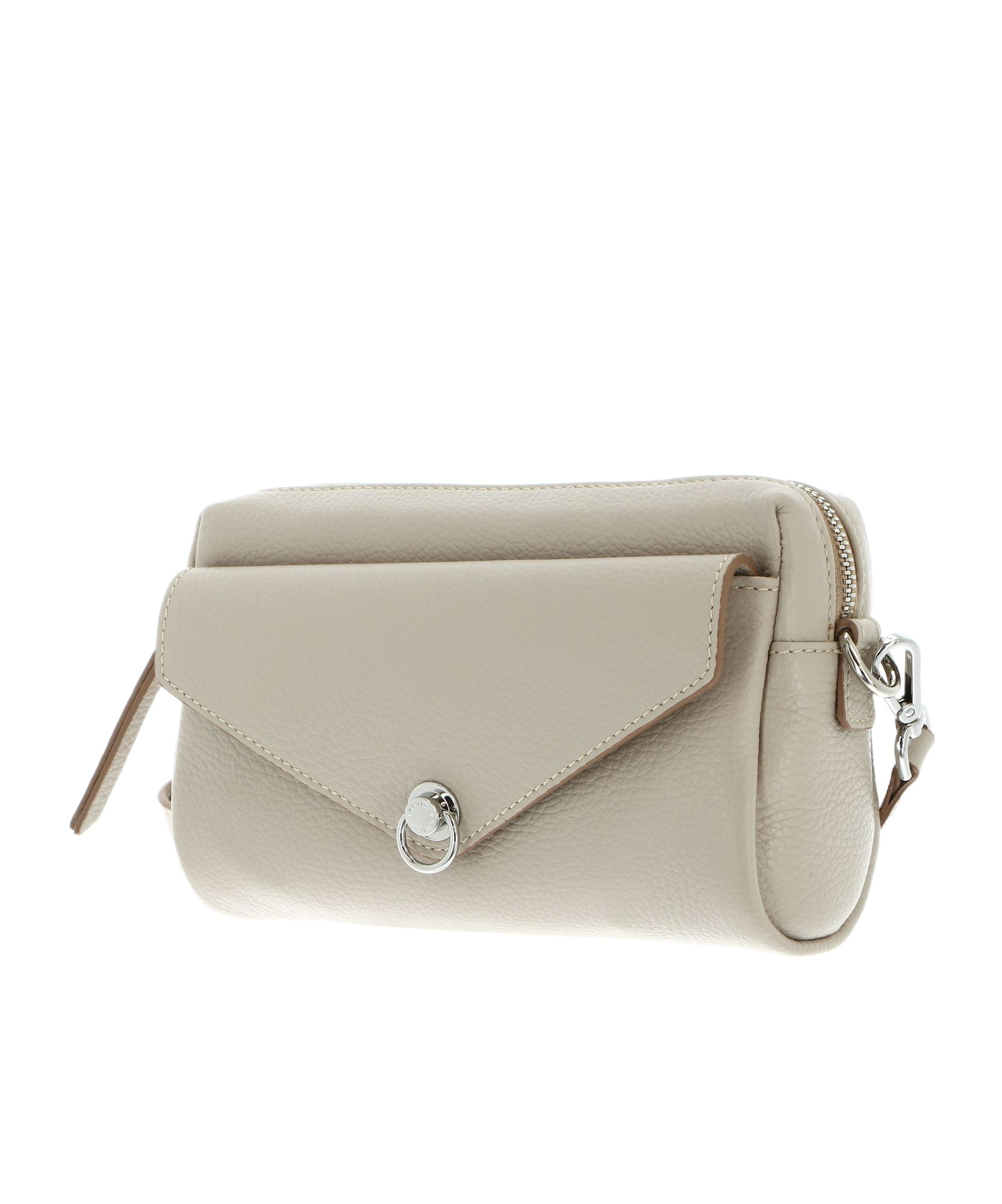 Gianni Chiarini Adjustable Shoulder Bag In Nude