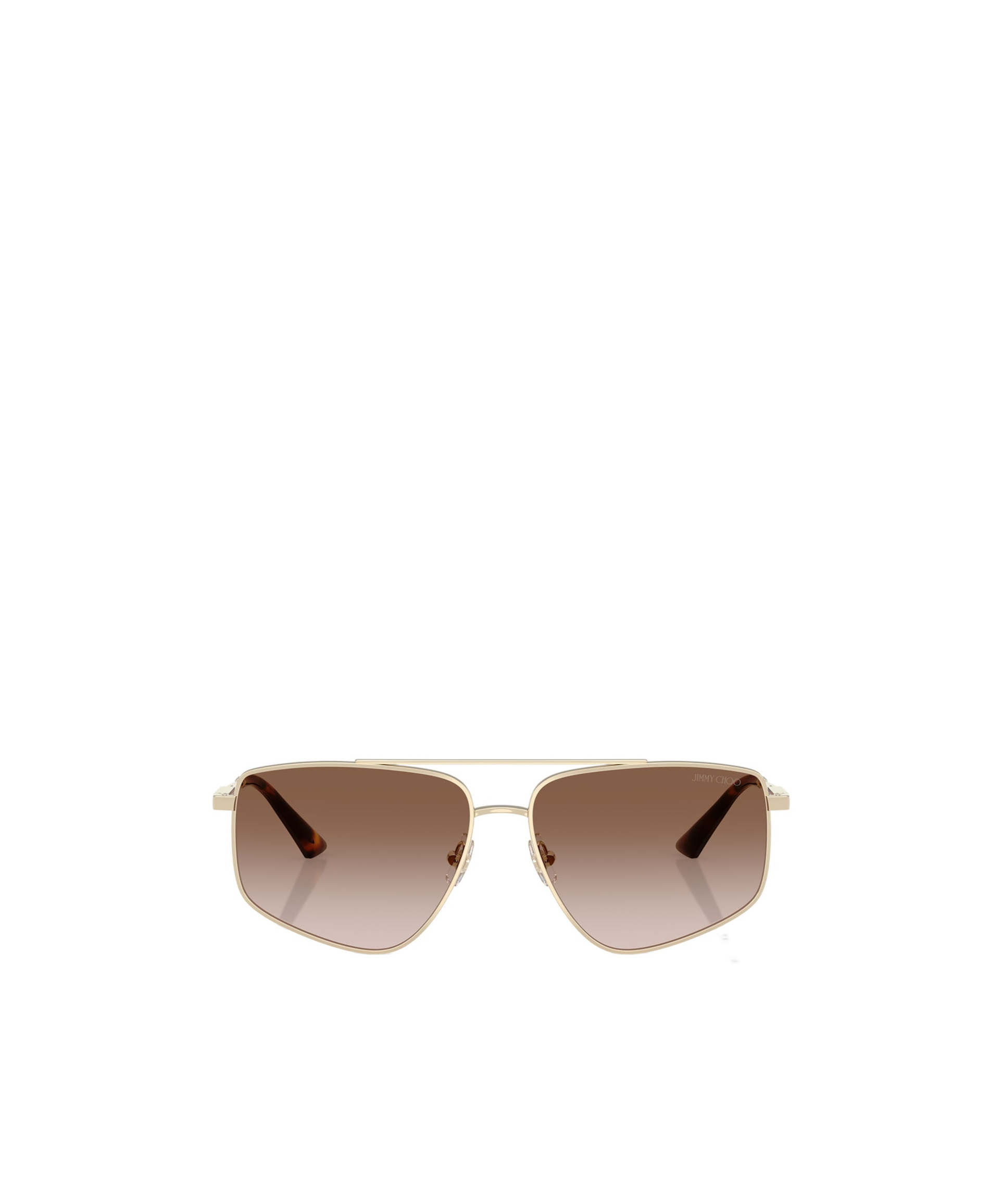 Jimmy Choo Eyewear Navigator Frame Sunglasses In Brown