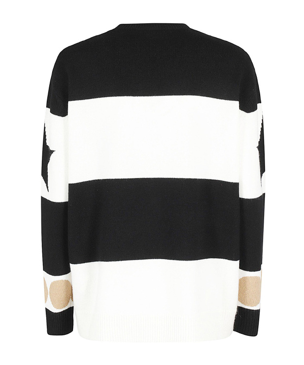 Max Mara Dirce Wool And Cashmere Sweater In Black