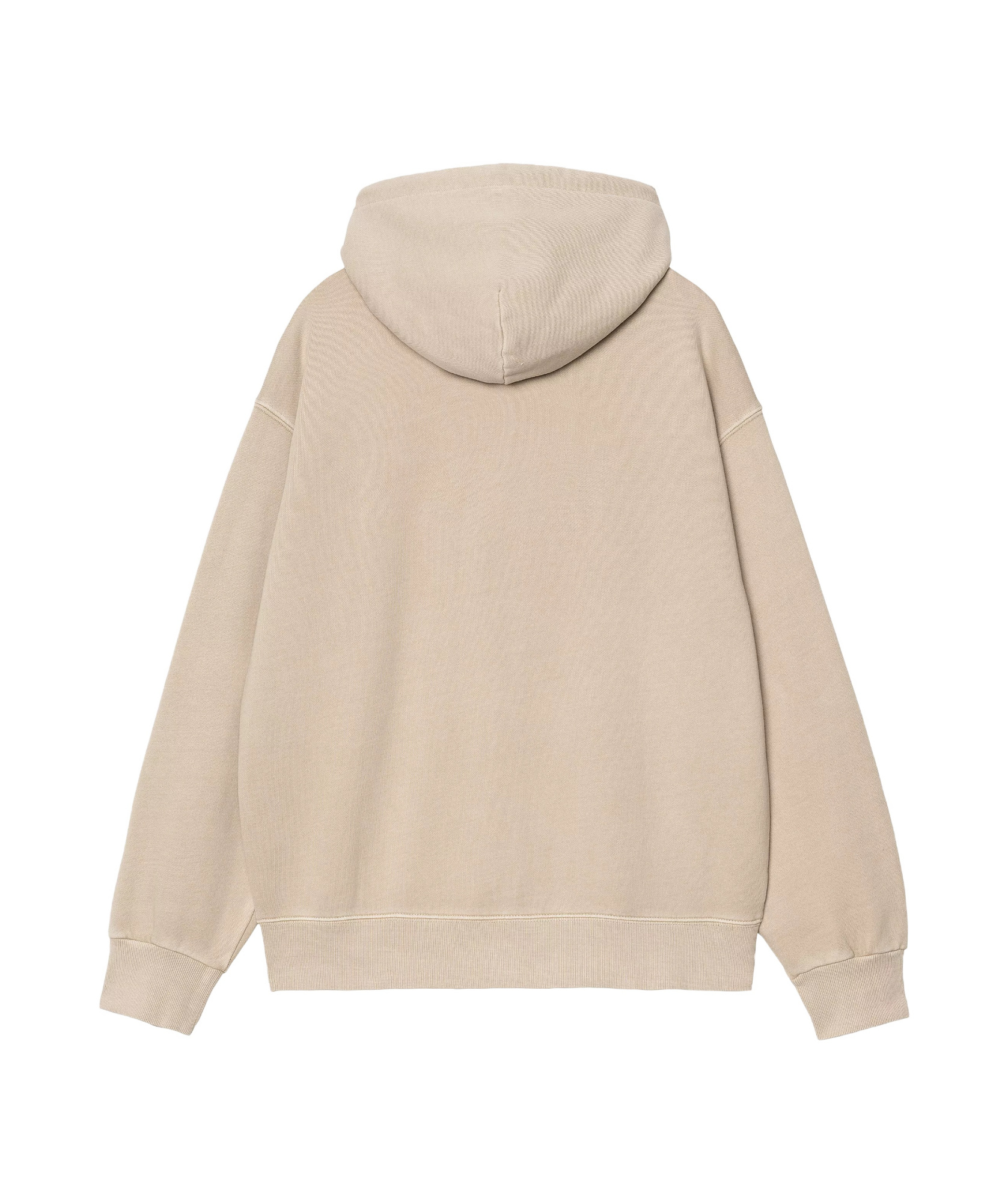 Carhartt Nelson Washed Hooded Sweatshirt In Nude