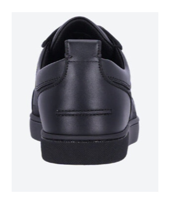 Christian Louboutin Louis Junior Suede And Leather-trimmed Ripstop Sneakers In Black