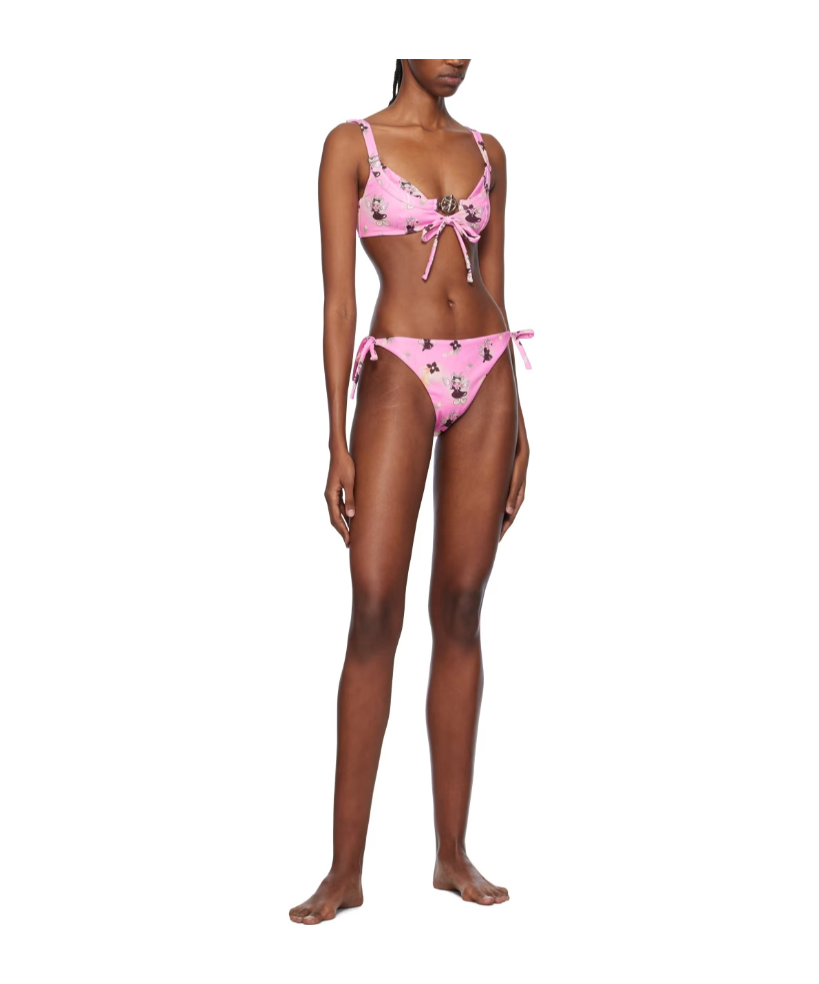Chopova Lowena Suski Bikini In Brown