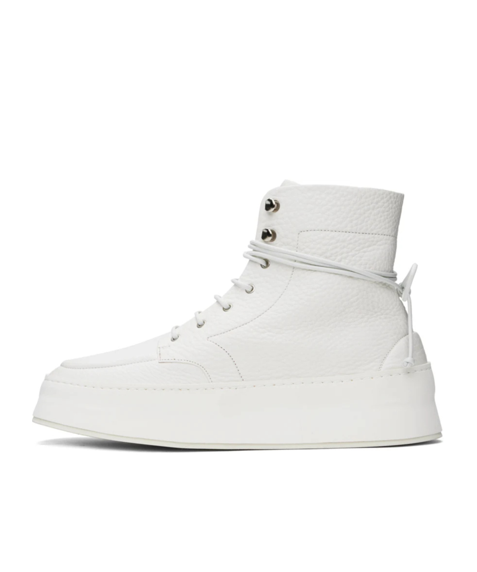 Marsèll Wrap Strap Boots In White