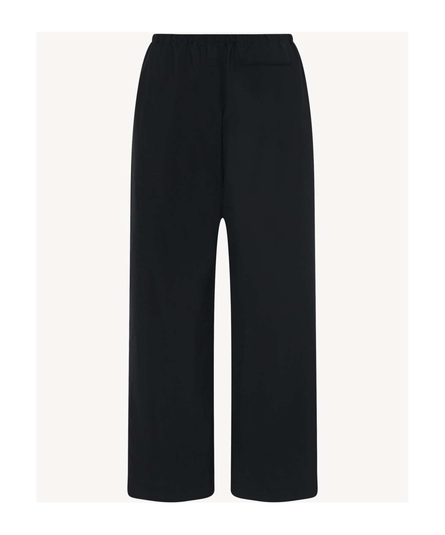 The Row Donatello Wool Casual Pants In Black