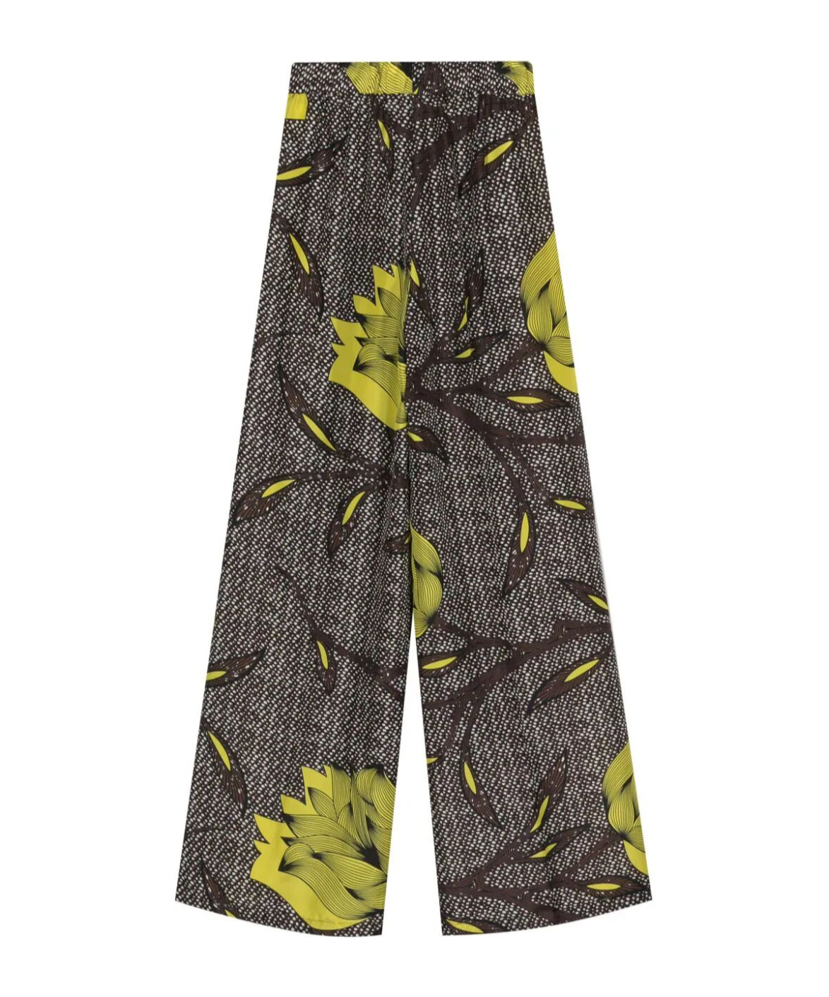 P.a.r.o.s.h Floral-print Silk Trousers