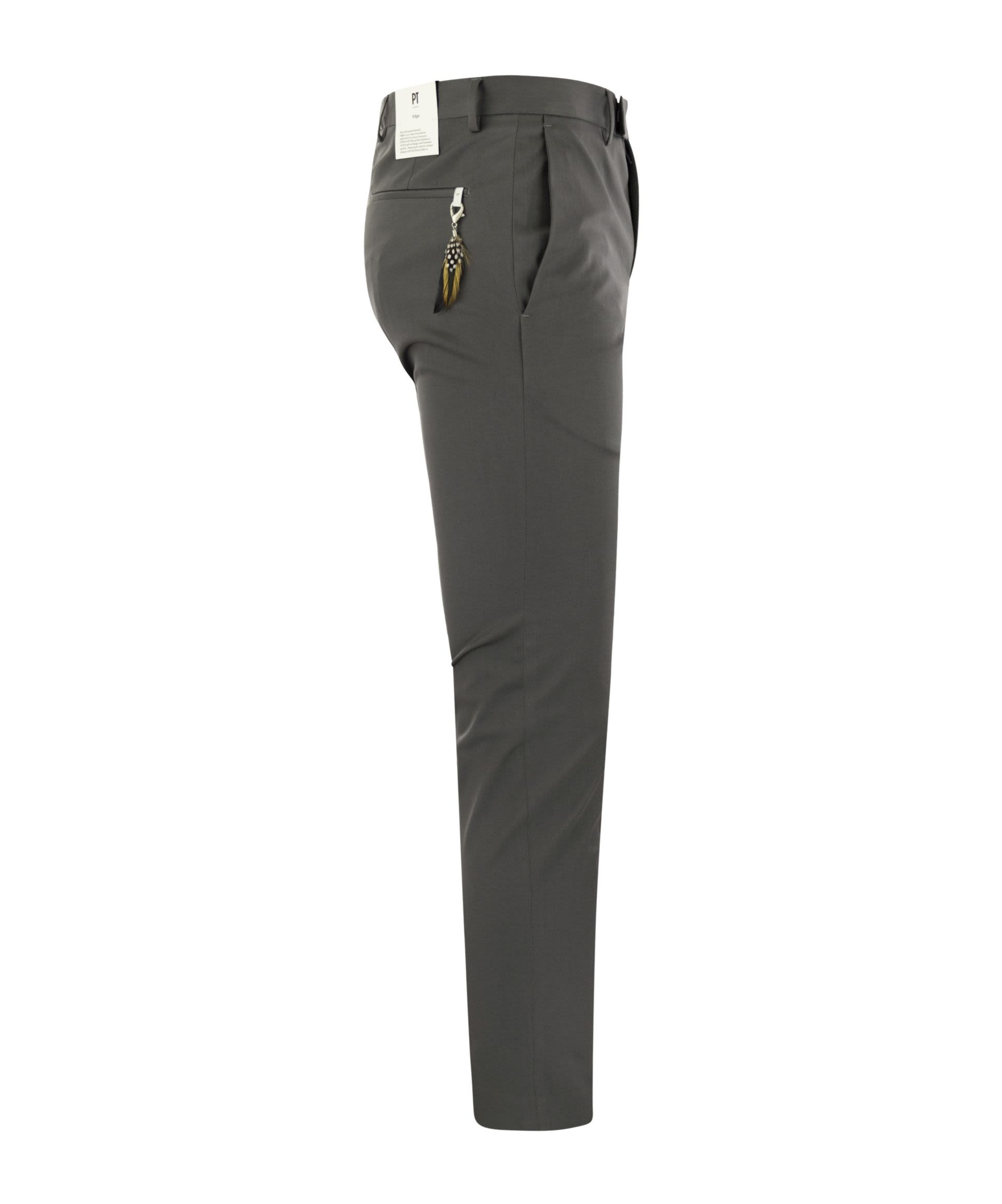 Pt Torino Dieci Skinny Fit Pants In Black