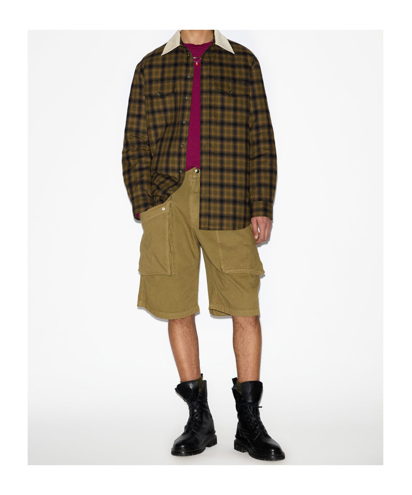 Isabel Marant Steve Shirt Jacket In Black