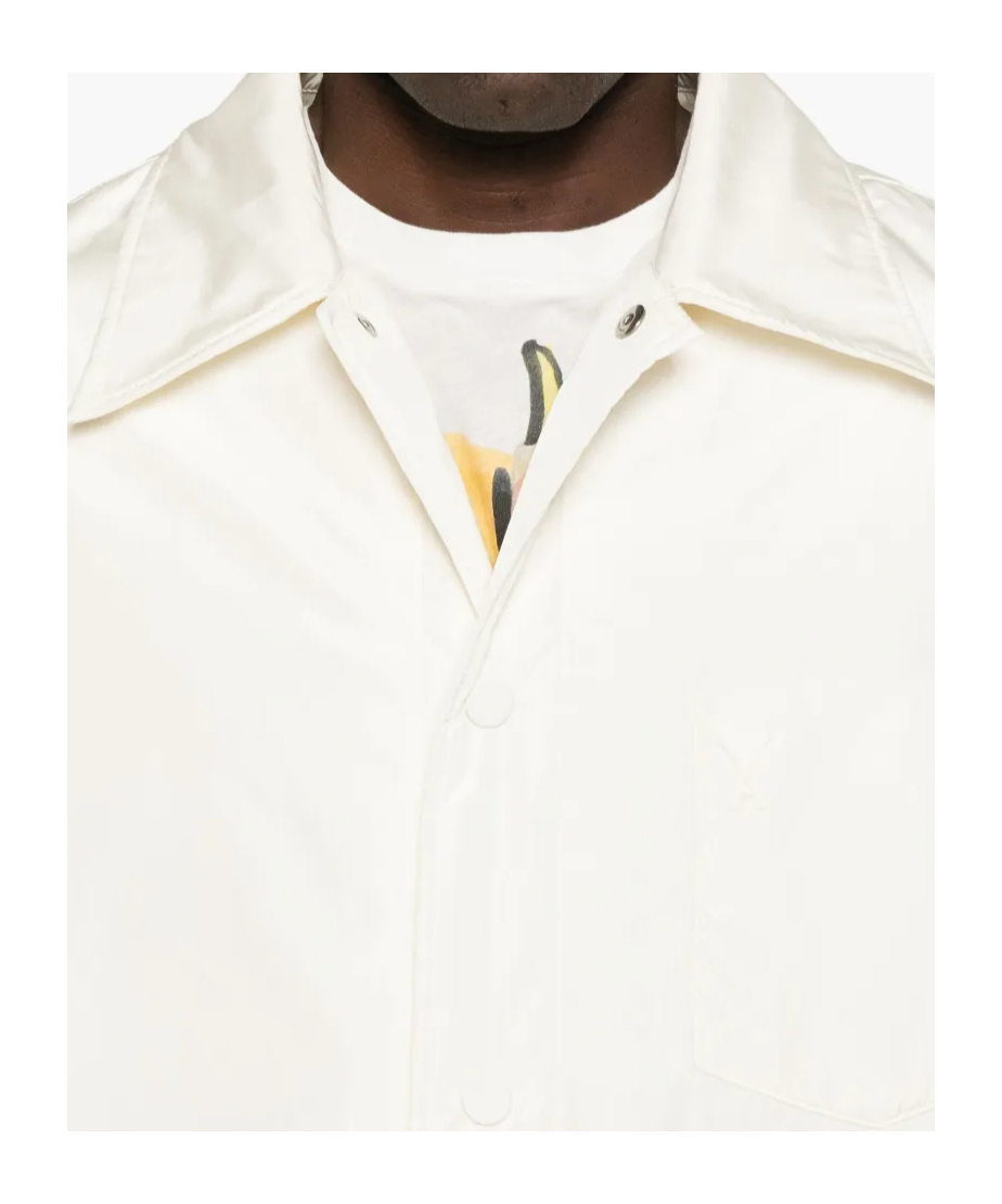 Ami Alexandre Mattiussi Ami Paris Jacket Padded Adc Overshirt Clothing In White