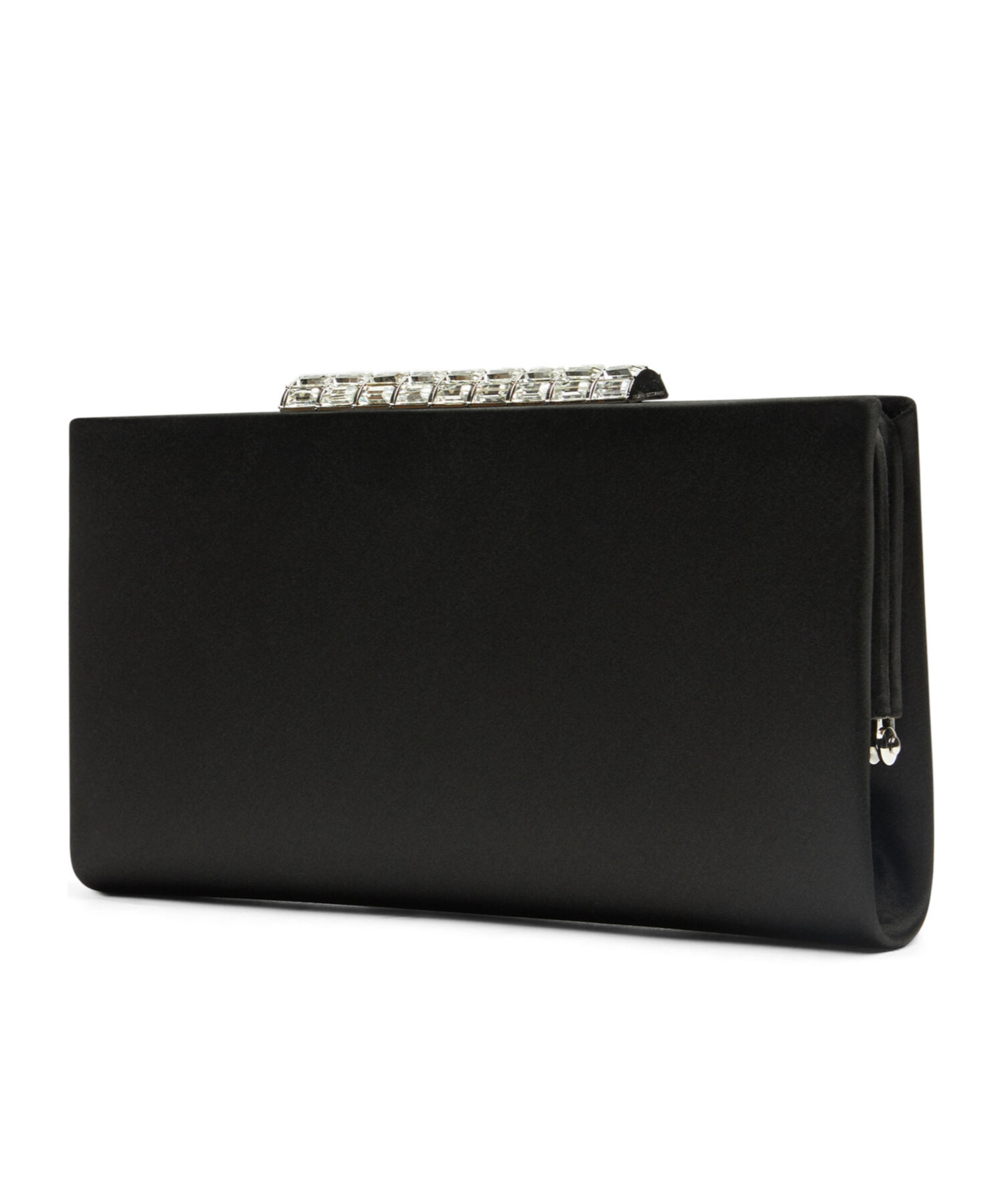 Stuart Weitzman Crystal Clutch In Black
