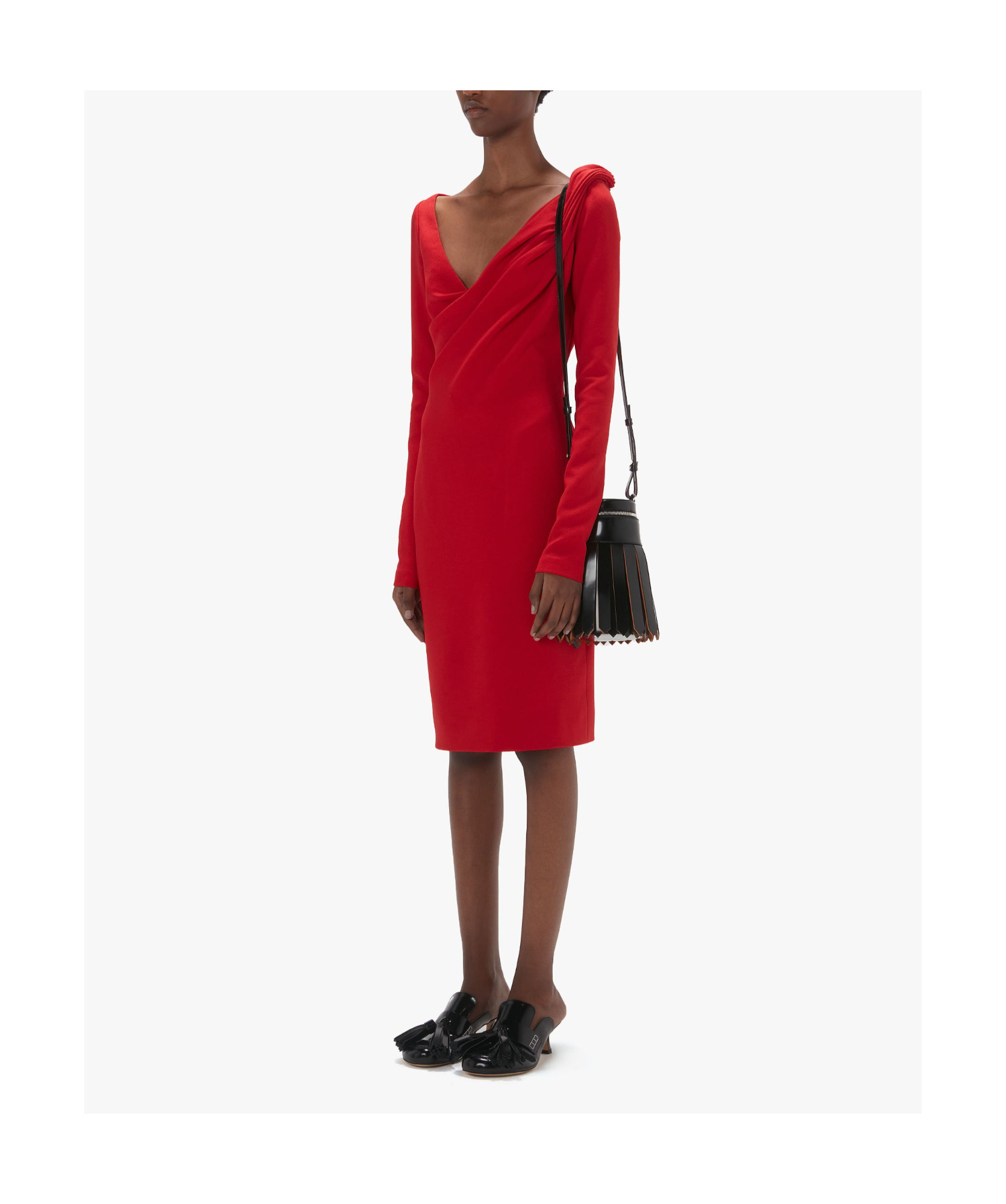 Jw Anderson Dresses In Red