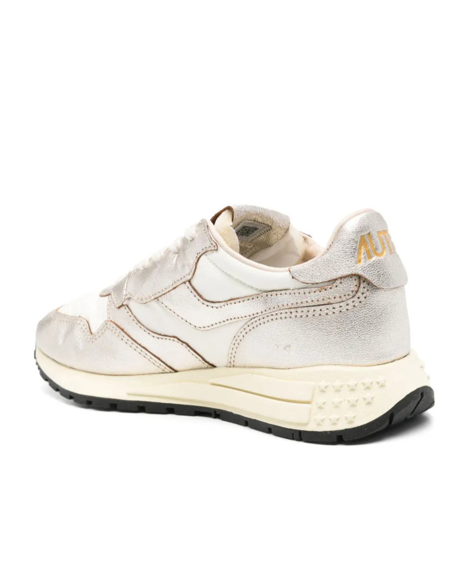 Autry Low Top Silhouette Sneakers With Contrast Sole