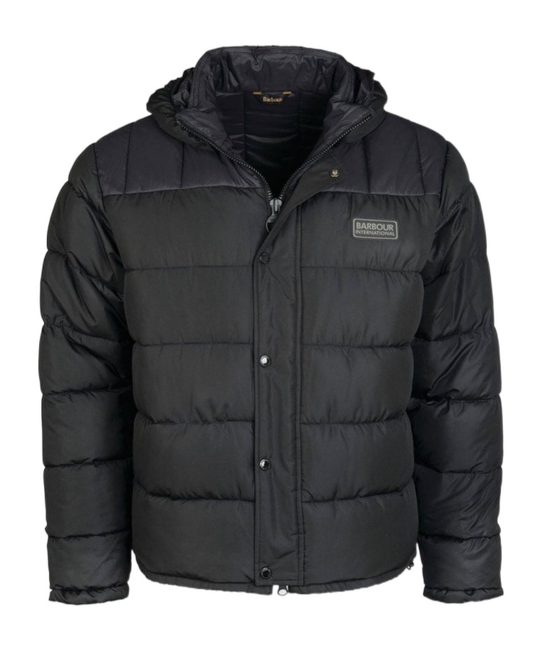 Barbour Long-sleeved Cotton Clothes In Black