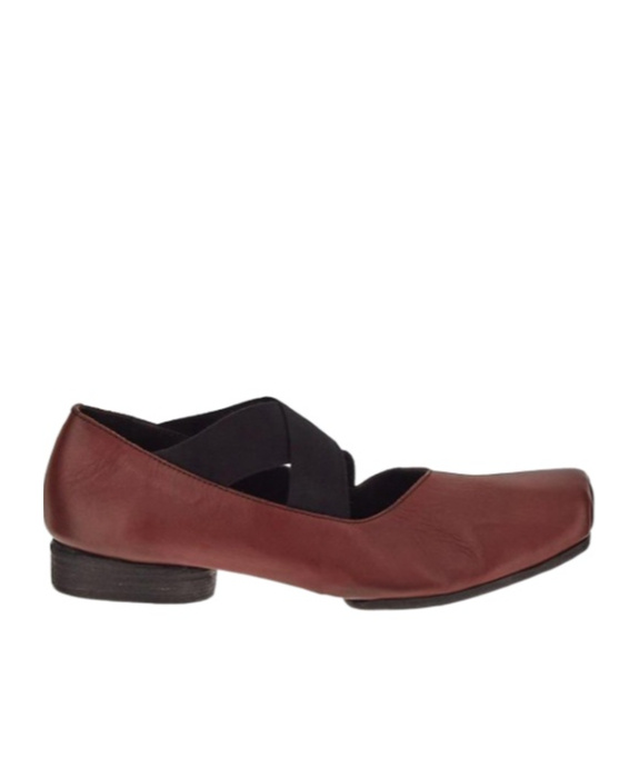 Uma Wang Square-toe Ballet Flats In Red