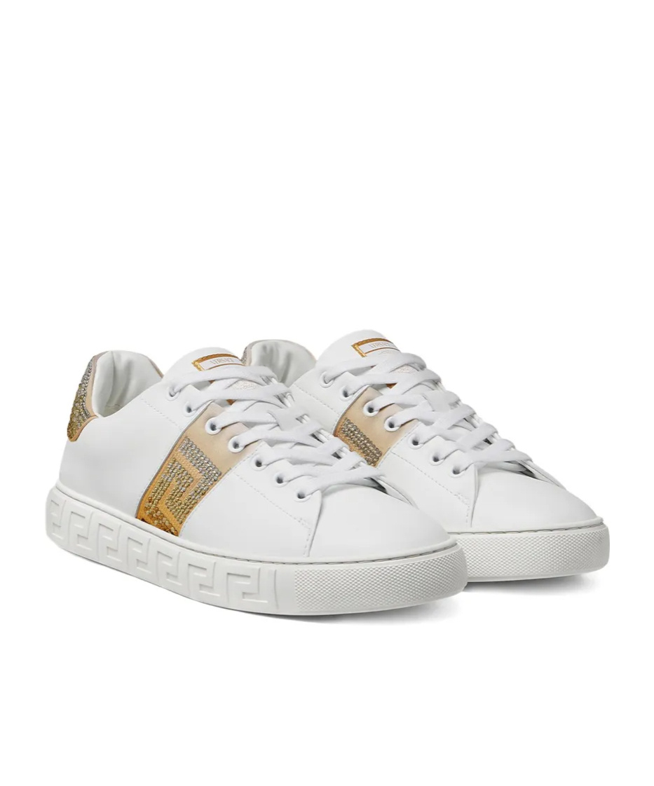 Versace Crystal Greca Sneakers