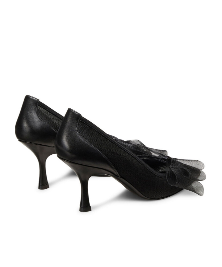 Stuart Weitzman Bow High Heels In Black