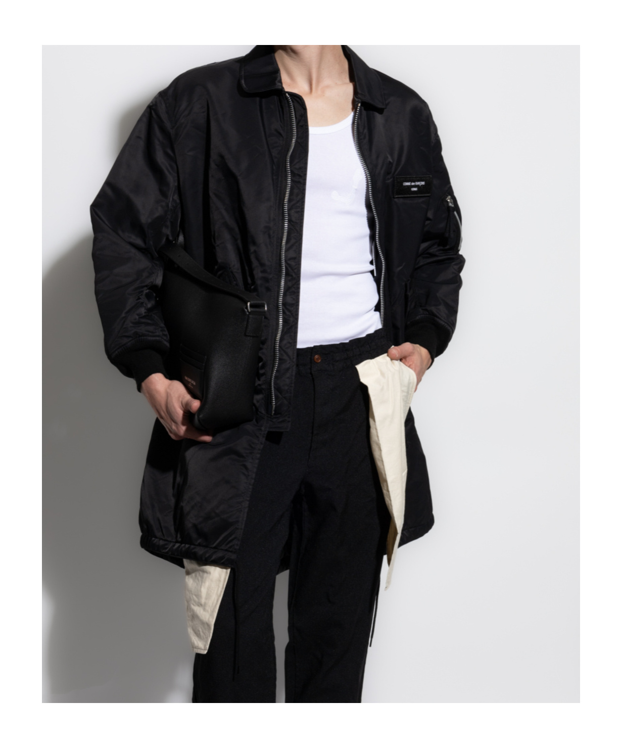 COMME DES GARÇONS LONG-SLEEVED WINDBREAKER 