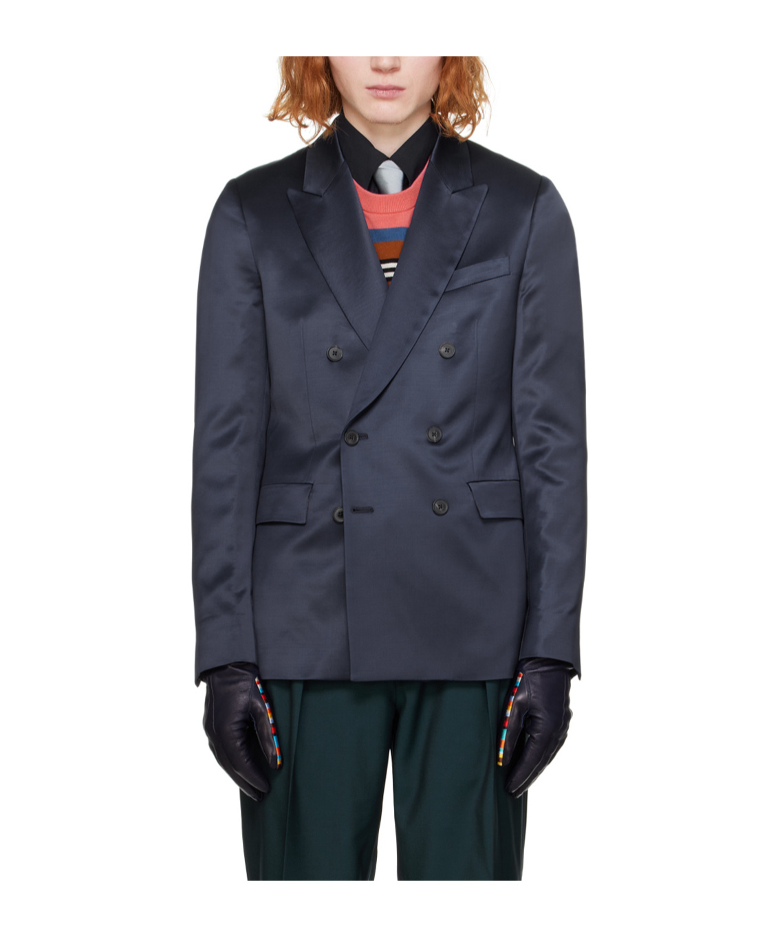 PAUL SMITH DOUBLE-BREASTED SUIT JACKET