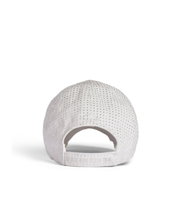 Balenciaga Music  Britney Spears Series Cap In Dirty White/pink In White