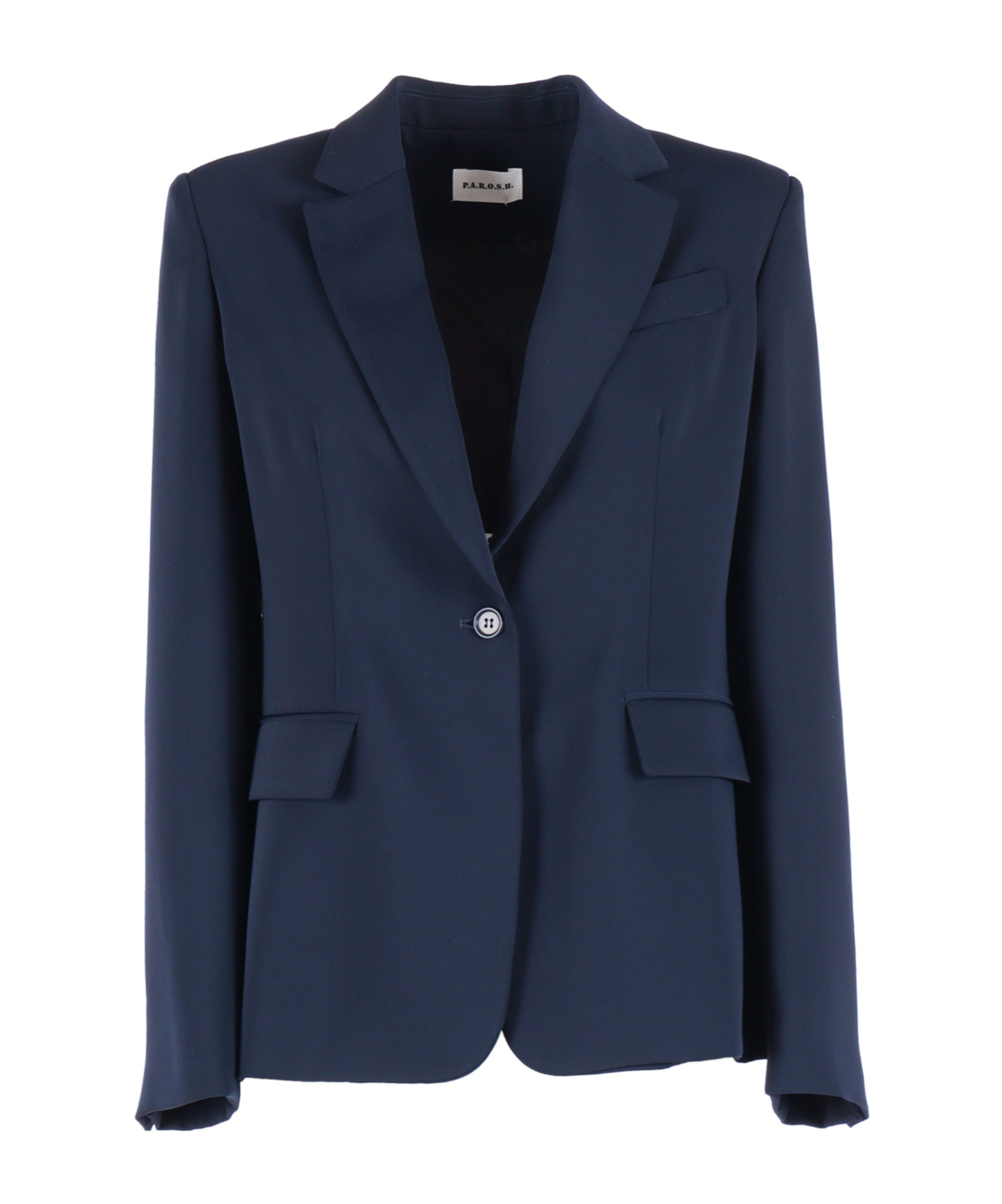 P.a.r.o.s.h Single-breasted Jacket In Blue