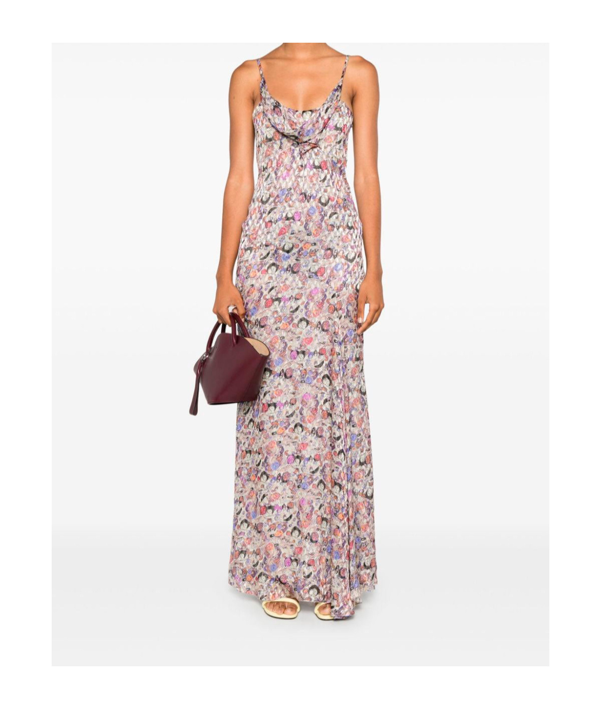 Isabel Marant Kapri Maxi Dress In Nude
