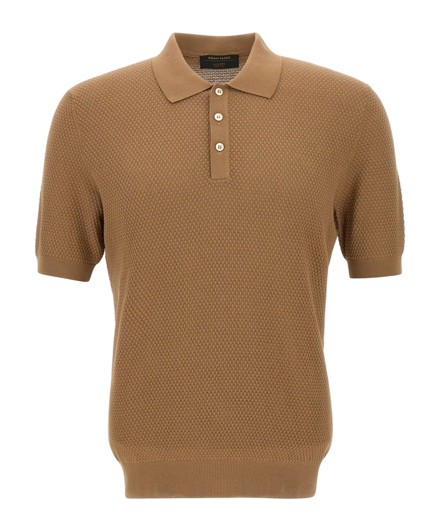 Gran Sasso Cotton Polo Shirt