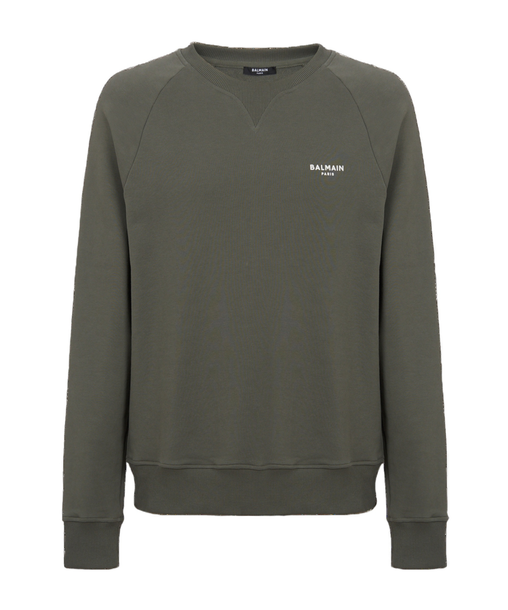 BALMAIN BALMAIN PARIS FLOCKED SWEATSHIRT
