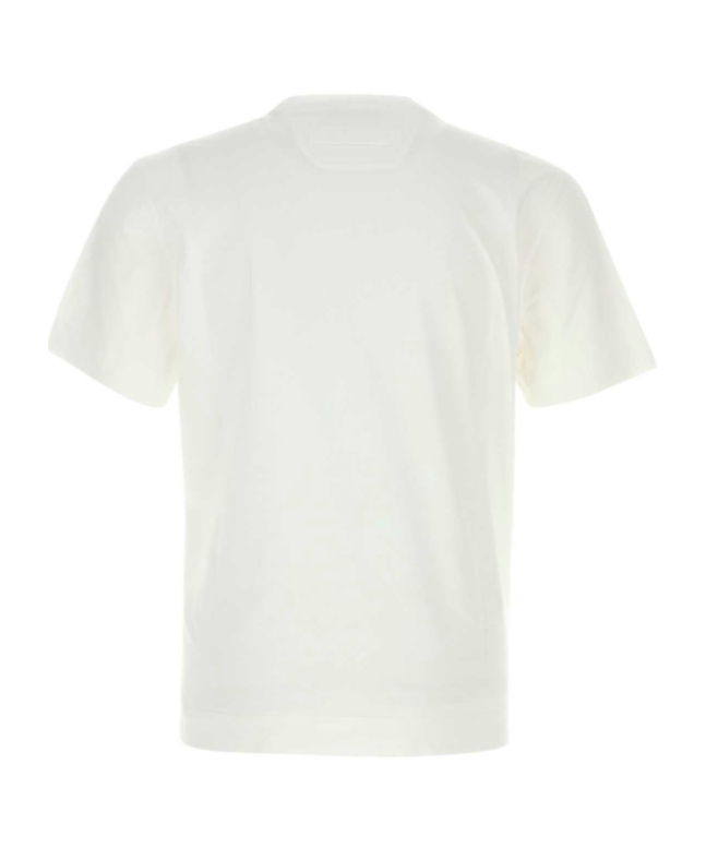 Zegna T-shirt In Cotone Bianco  Uomo In White