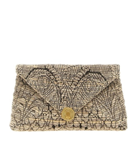 Shop Dries Van Noten Envelope Clutch Bag