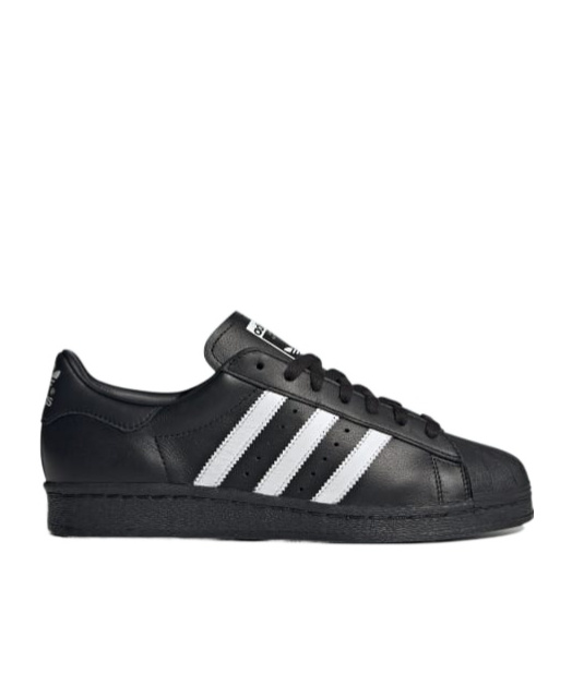 Adidas Originals Mens Adidas Superstar Ii Pony-hair Leather Low-top Trainers In Black