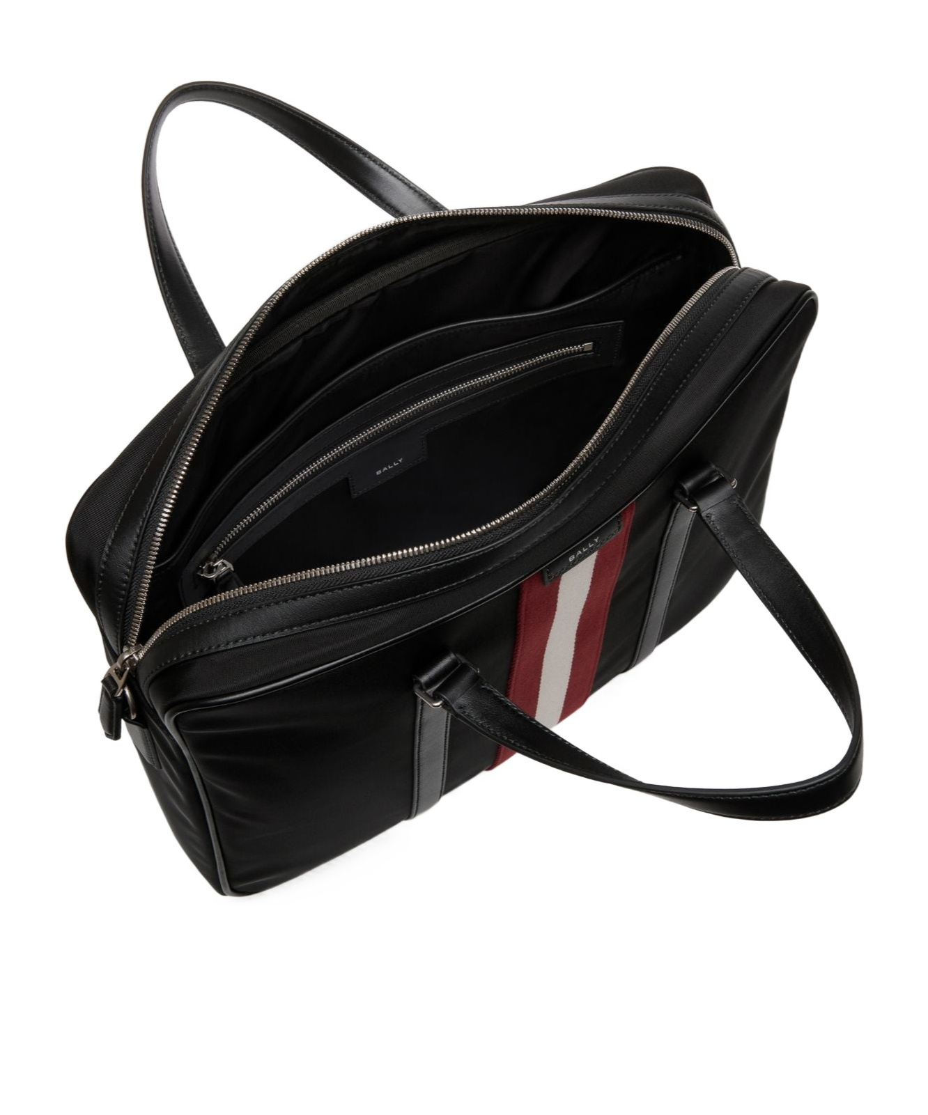 Bally Code Briefcase In Black