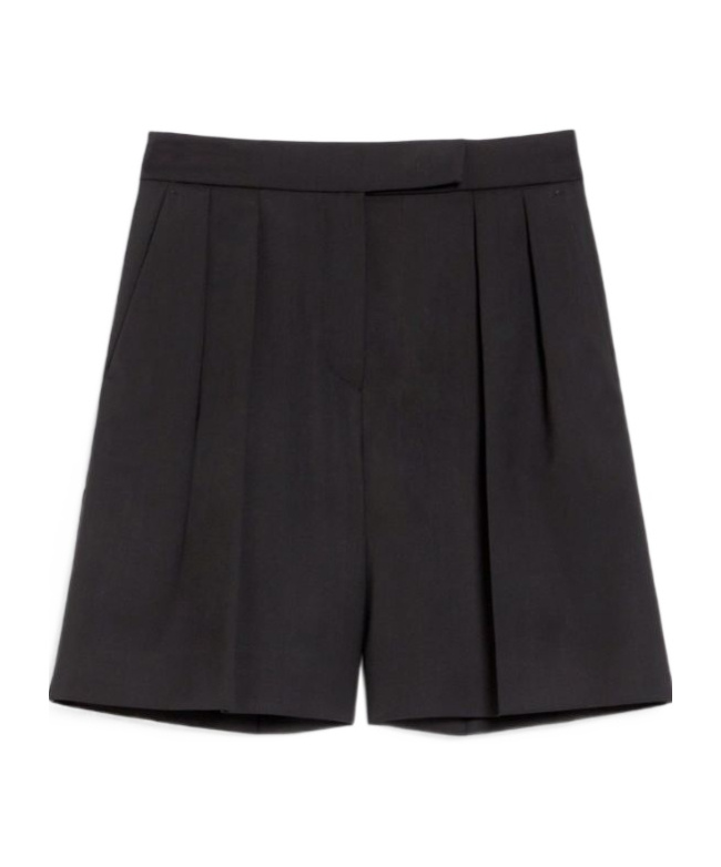 Max Mara Amburgo Shorts In Black