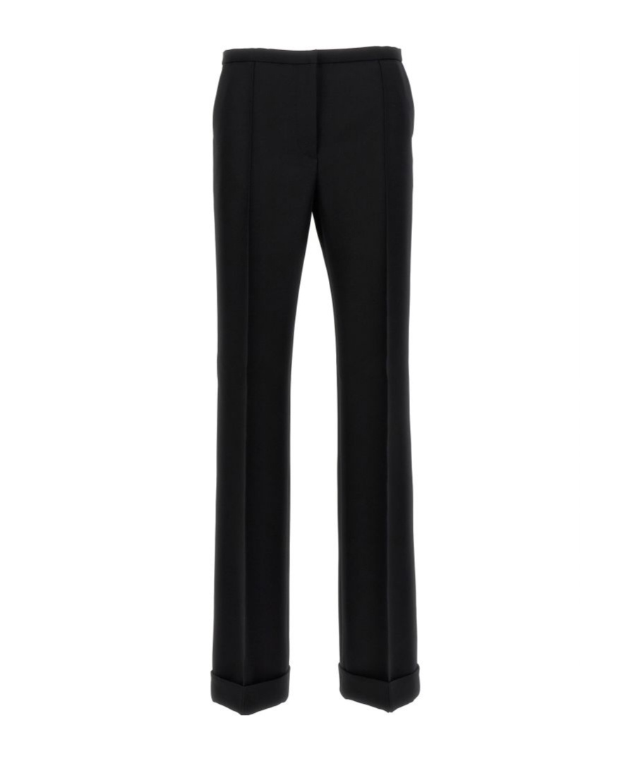 Philosophy Di Lorenzo Serafini Techno Grain De Poudre Trousers Pants Black In Black