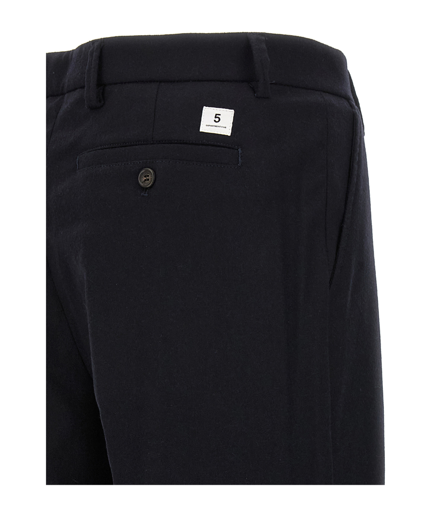 Department Five Gin Pintucks Trousers In Black