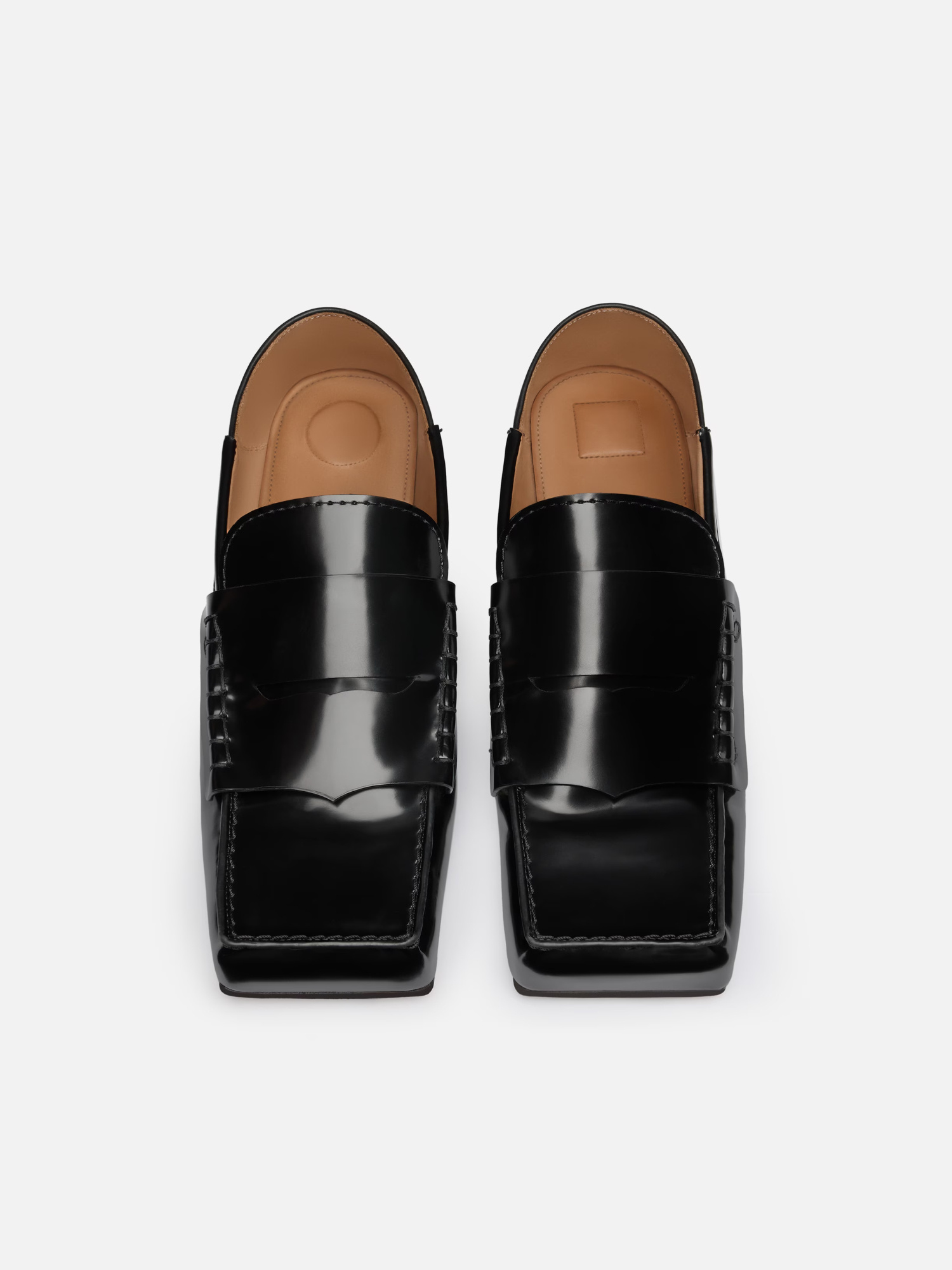 Jacquemus Les Mocassins Carre Shoes In Black
