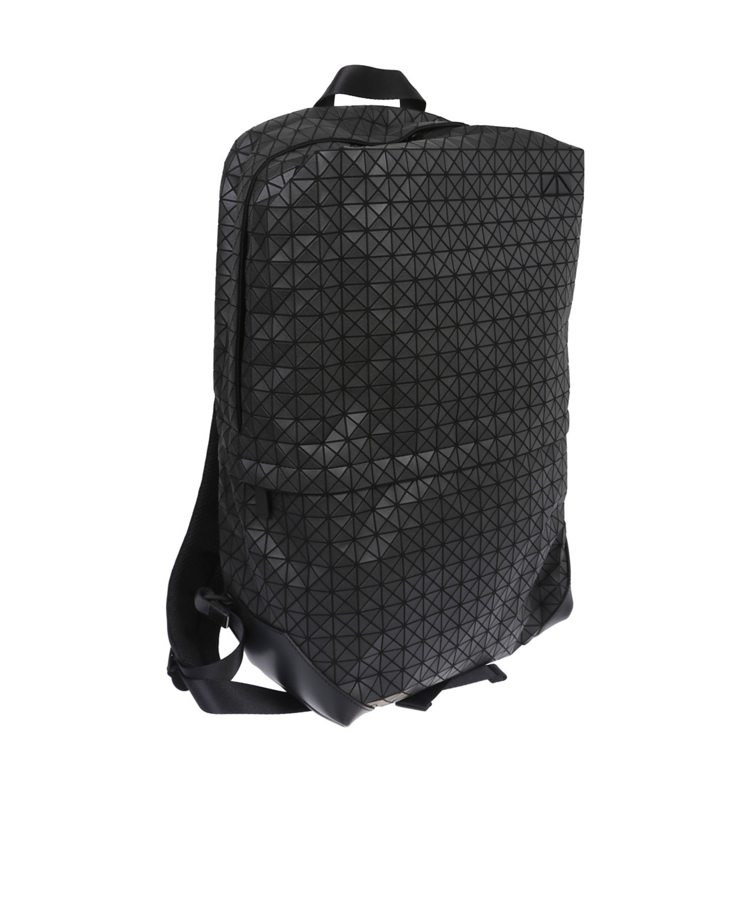 Bao Bao Issey Miyake Geometric Zipped Backpack In Black