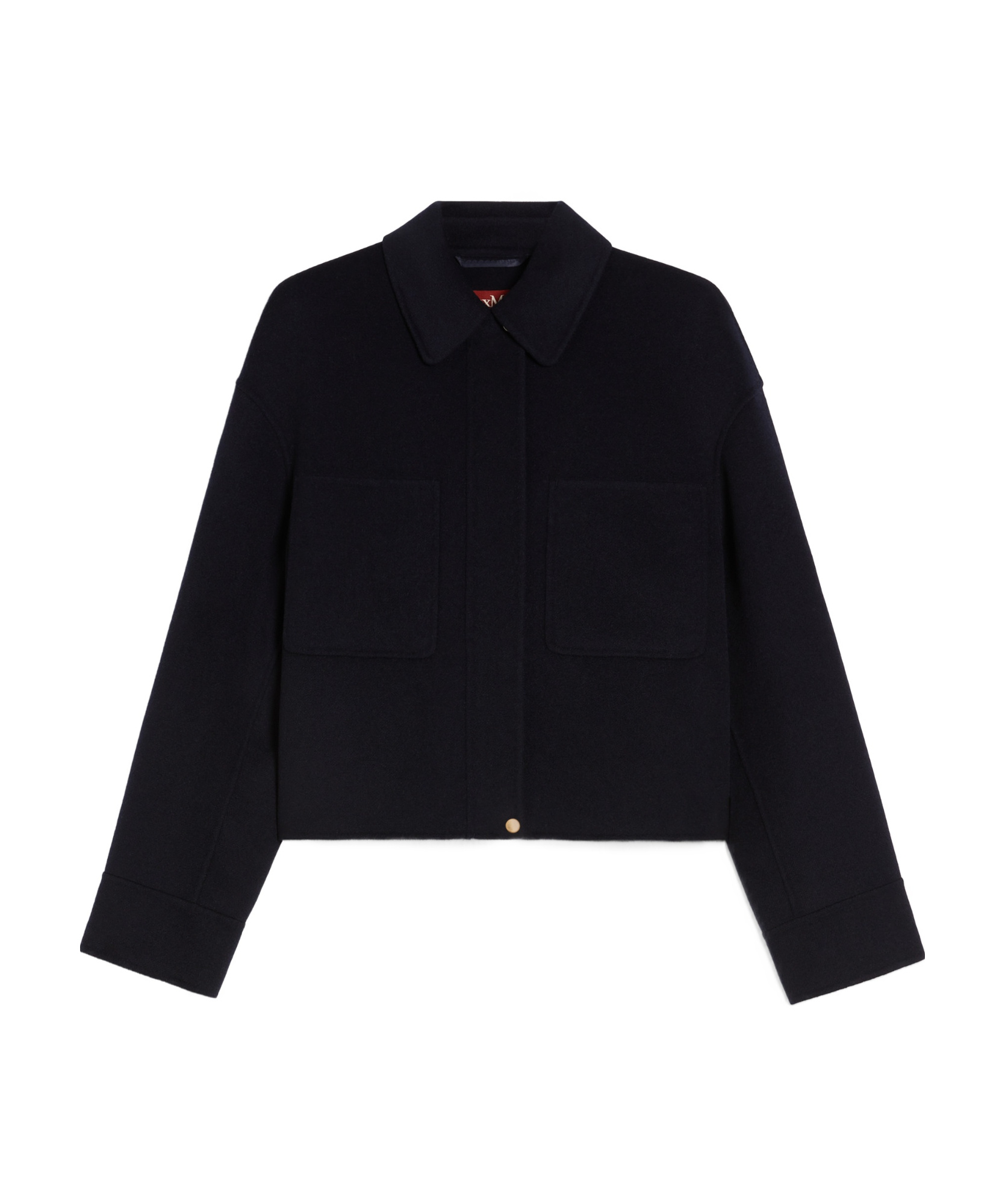 MAX MARA WOOL, CASHMERE AND SILK BOXY JACKET