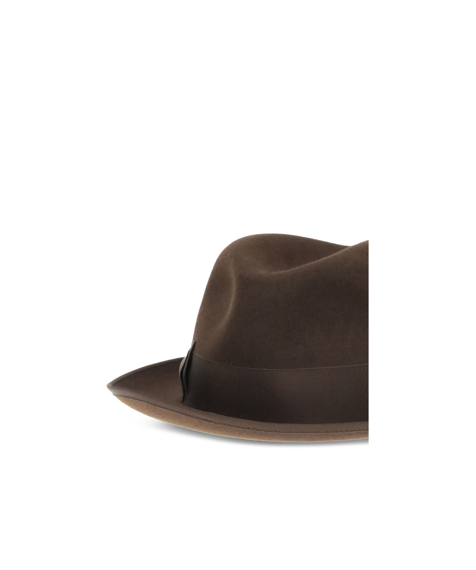 Loro Piana Men Fedora Hat In Gray