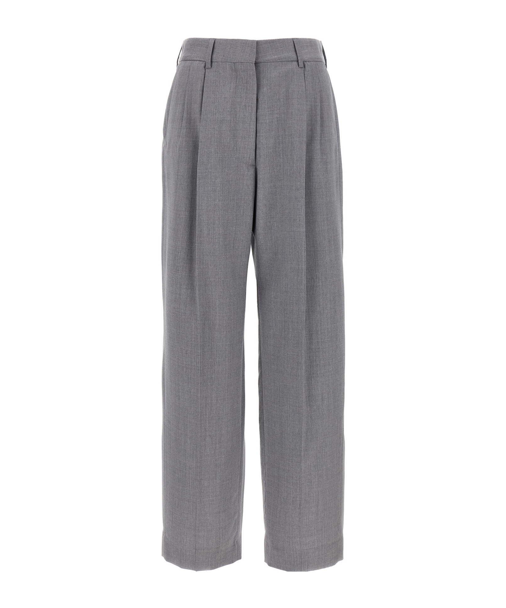 Blazé Milano Pleat-detail Trousers In Gray