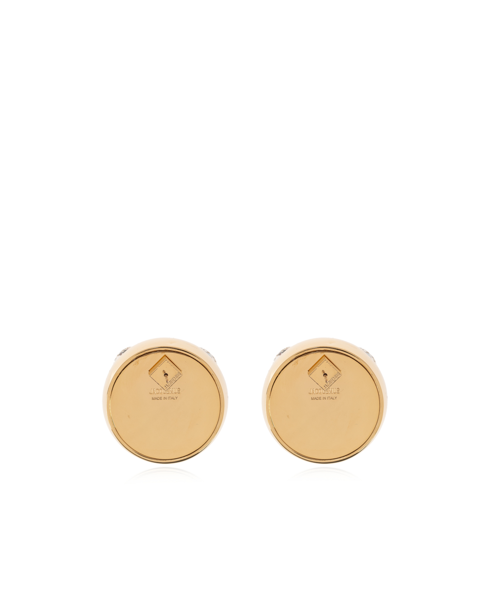 JACQUEMUS JACQUEMUS EMBELLISHED STUD EARRINGS 
