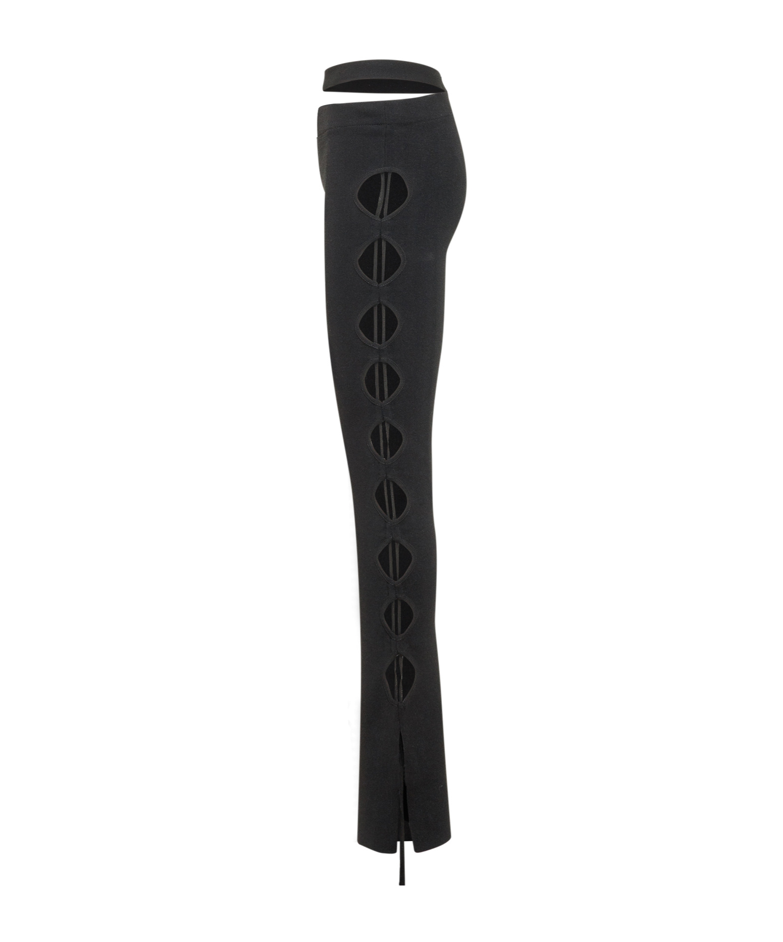 Andreädamo Andreādamo Cut Out Pantalones In Black